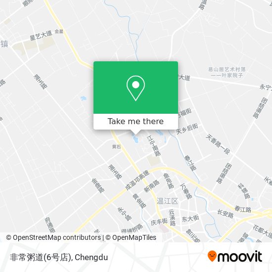 非常粥道(6号店) map