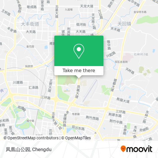 凤凰山公园 map