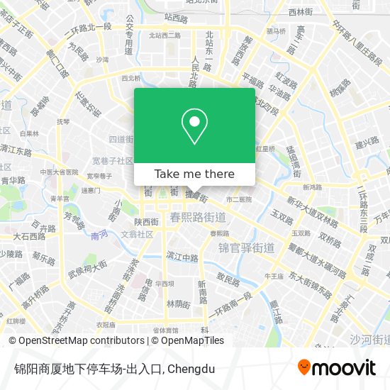 锦阳商厦地下停车场-出入口 map