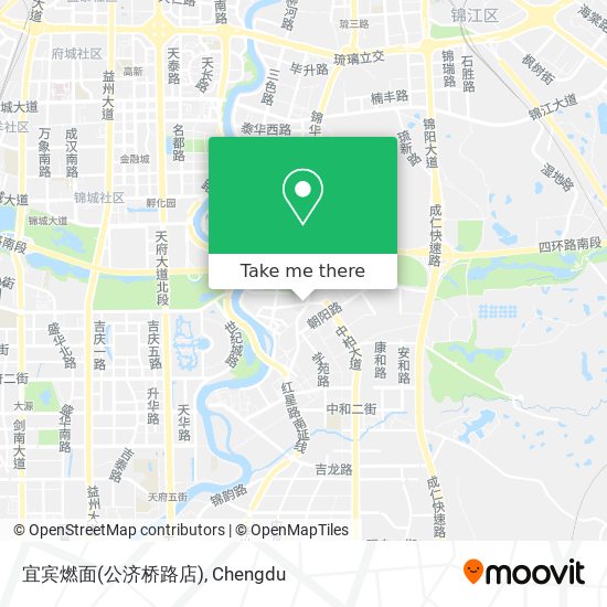宜宾燃面(公济桥路店) map