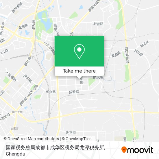 国家税务总局成都市成华区税务局龙潭税务所 map