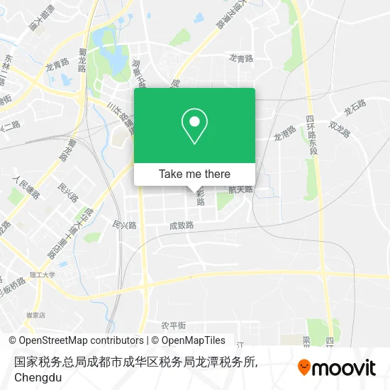国家税务总局成都市成华区税务局龙潭税务所 map