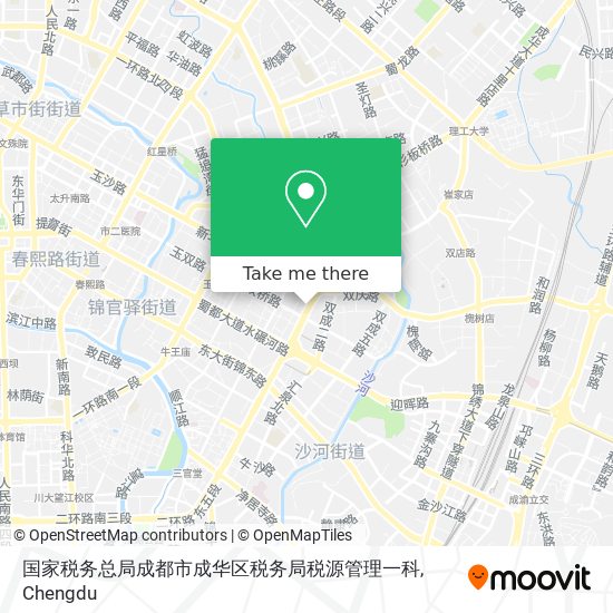 国家税务总局成都市成华区税务局税源管理一科 map