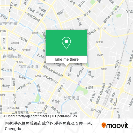 国家税务总局成都市成华区税务局税源管理一科 map