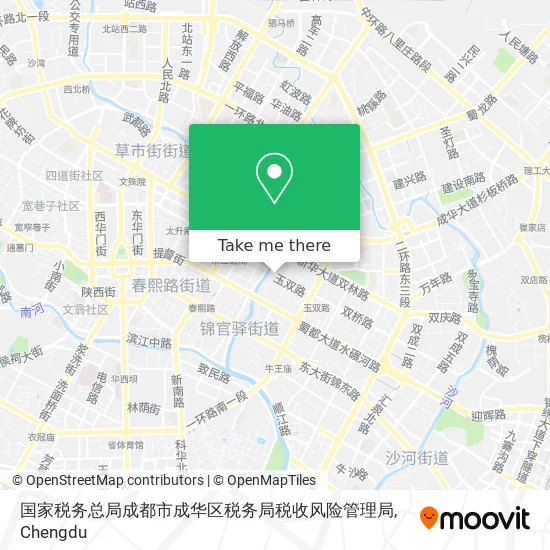 国家税务总局成都市成华区税务局税收风险管理局 map
