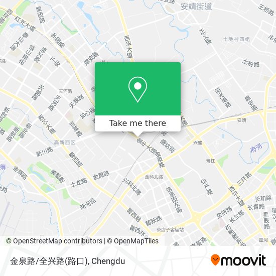 金泉路/全兴路(路口) map