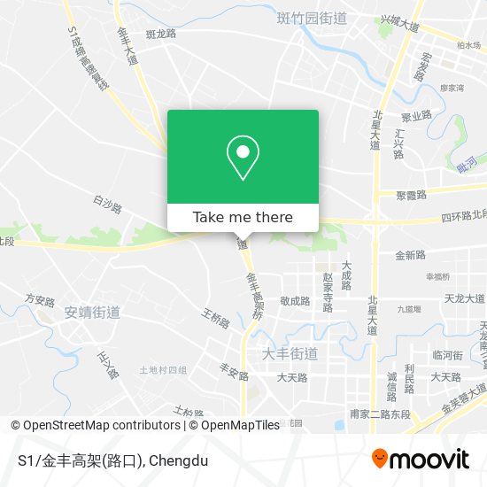 S1/金丰高架(路口) map