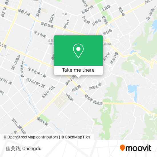 佳美路 map
