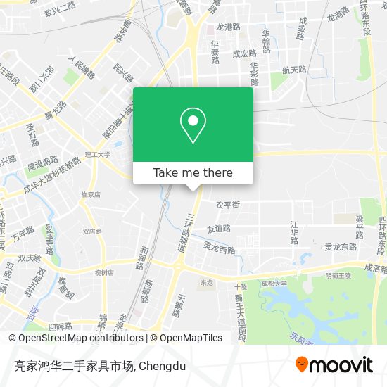 亮家鸿华二手家具市场 map
