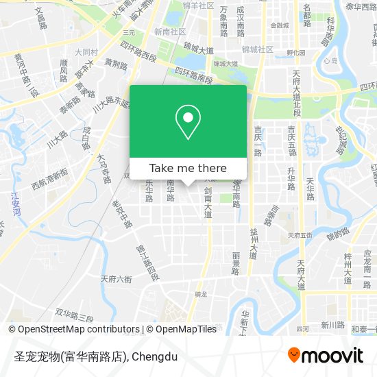 圣宠宠物(富华南路店) map