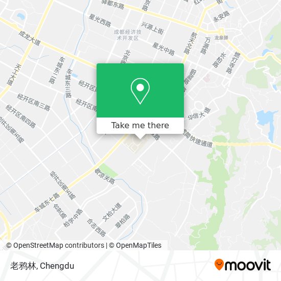 老鸦林 map