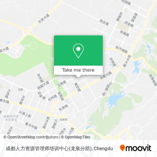 成都人力资源管理师培训中心(龙泉分部) map