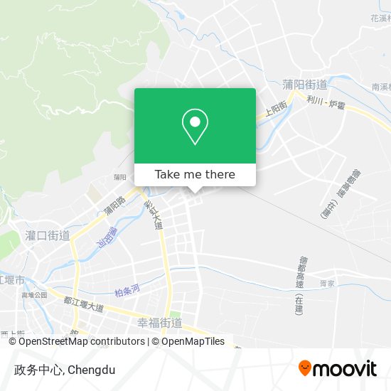 政务中心 map