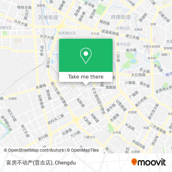 富房不动产(晋吉店) map