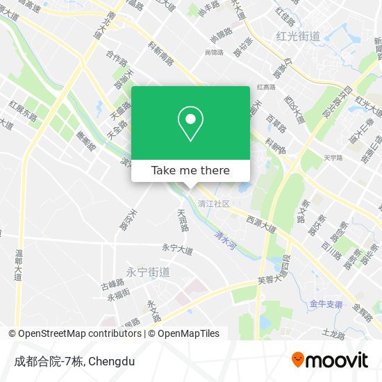 成都合院-7栋 map
