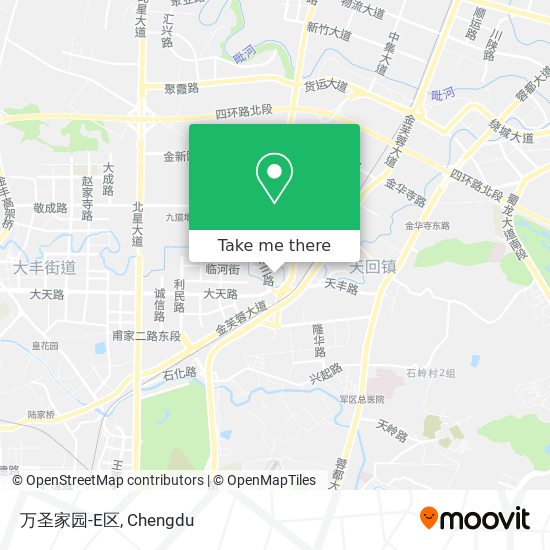万圣家园-E区 map