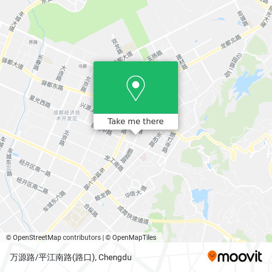 万源路/平江南路(路口) map