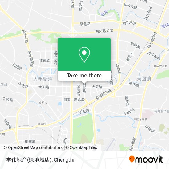 丰伟地产(绿地城店) map
