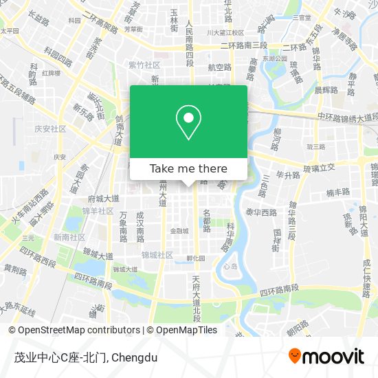 茂业中心C座-北门 map
