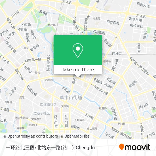 一环路北三段/北站东一路(路口) map