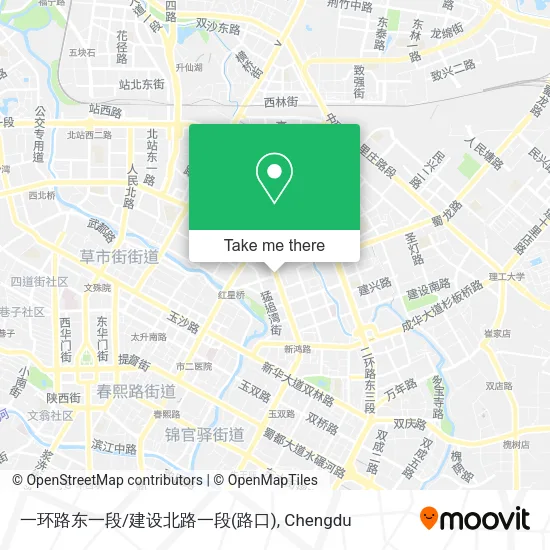 一环路东一段/建设北路一段(路口) map