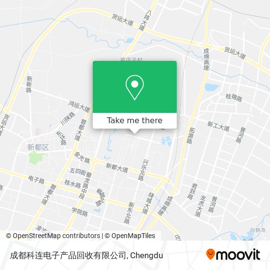 成都科连电子产品回收有限公司 map