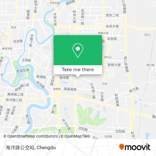 海洋路公交站 map