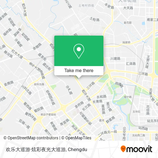 欢乐大巡游·炫彩夜光大巡游 map