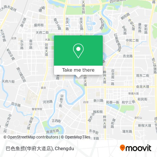 巴色鱼捞(华府大道店) map
