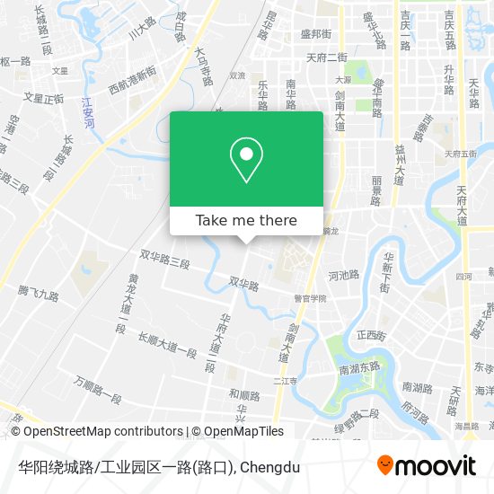 华阳绕城路/工业园区一路(路口) map