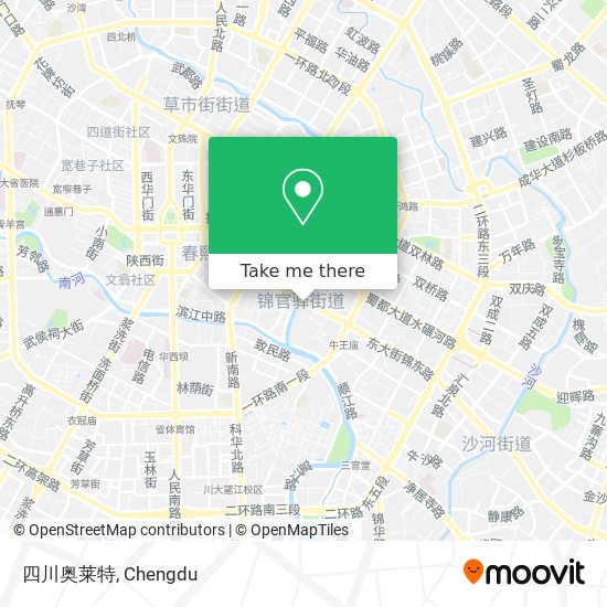四川奥莱特 map