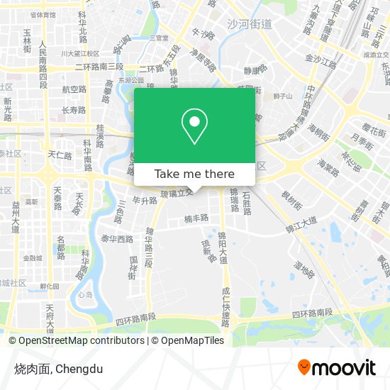 烧肉面 map