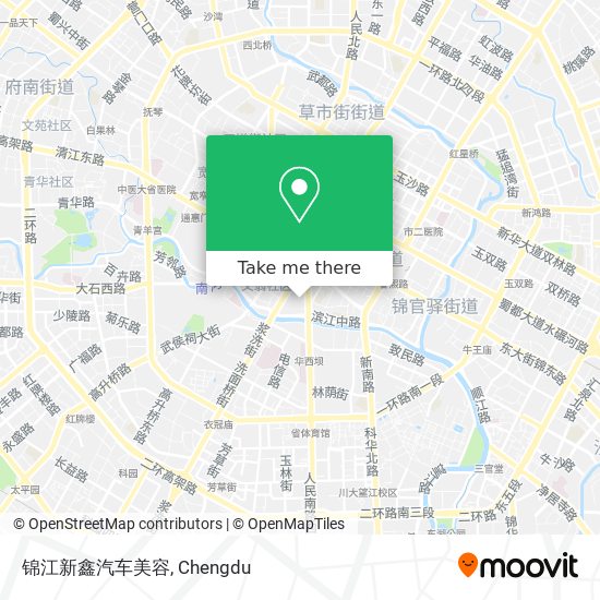 锦江新鑫汽车美容 map