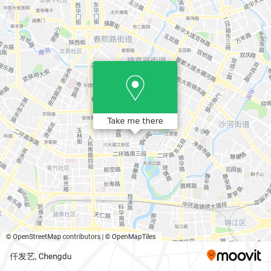 仟发艺 map
