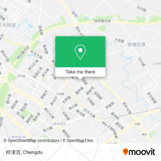 梓潼宫 map