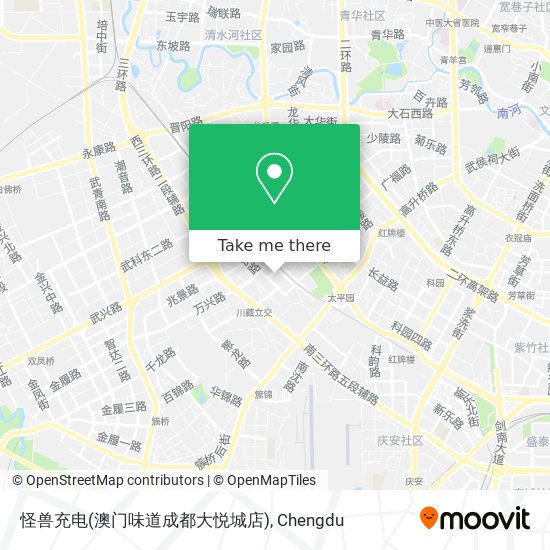 怪兽充电(澳门味道成都大悦城店) map