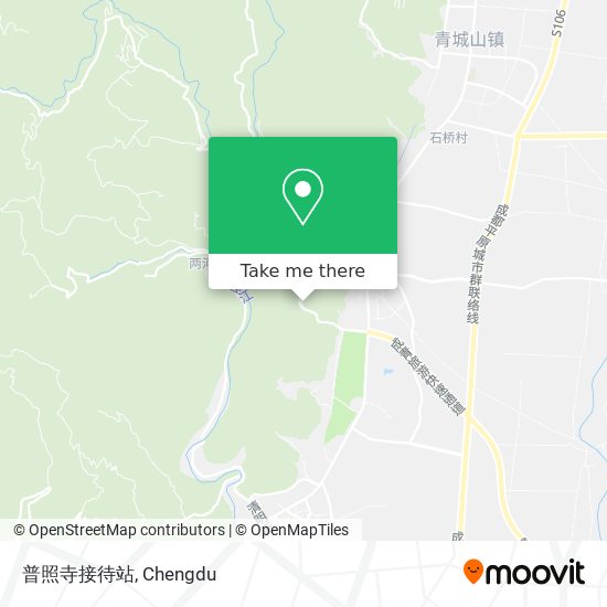 普照寺接待站 map