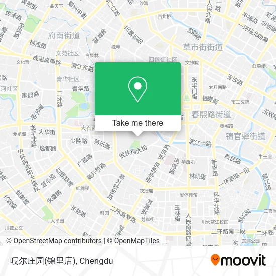 嘎尔庄园(锦里店) map