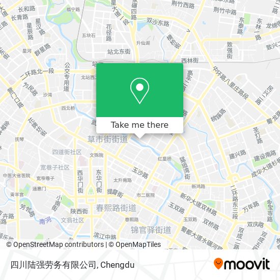 四川陆强劳务有限公司 map
