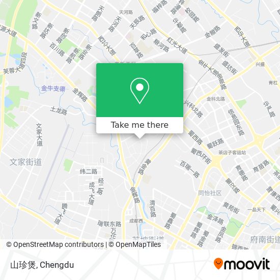 山珍煲 map