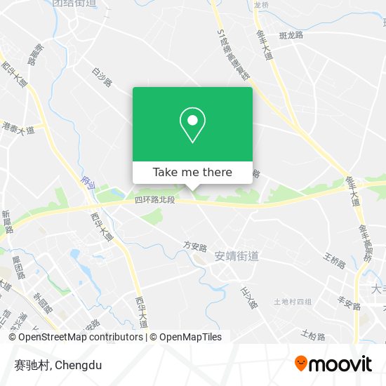 赛驰村 map
