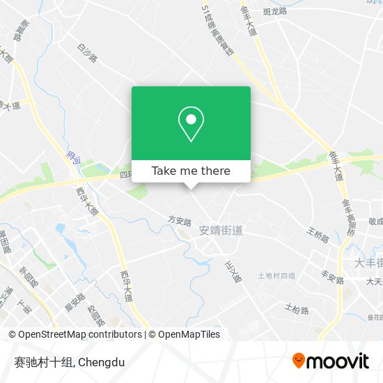 赛驰村十组 map