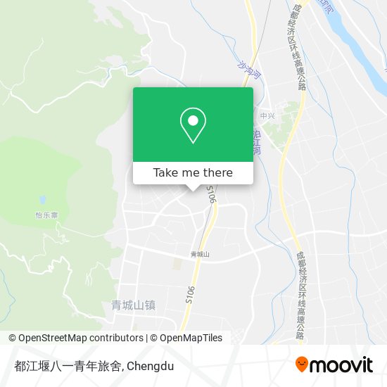 都江堰八一青年旅舍 map