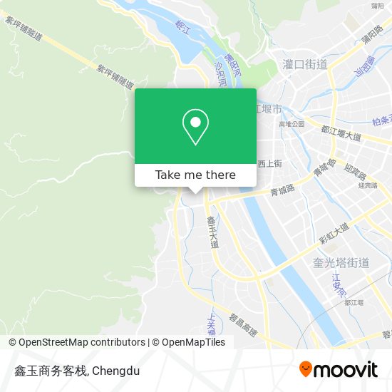 鑫玉商务客栈 map
