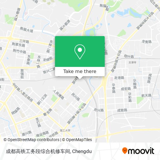 成都高铁工务段综合机修车间 map