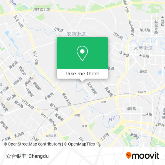 众合银丰 map