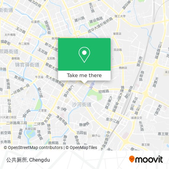 公共厕所 map