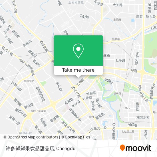 许多鲜鲜果饮品甜品店 map