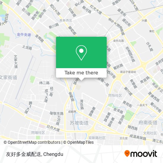 友好多金威配送 map