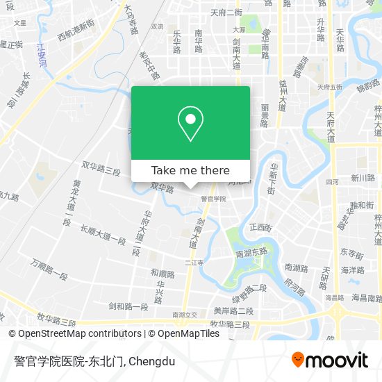 警官学院医院-东北门 map